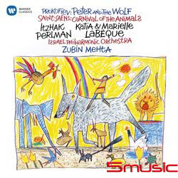 帕爾曼經典之聲59─聖桑：動物狂歡節＆普羅高菲夫：彼得與狼