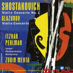 帕爾曼經典之聲44─蕭士塔高維奇＆葛拉祖諾夫：小提琴協奏曲
