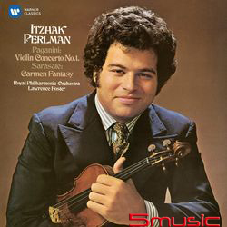 帕爾曼經典之聲1─帕格尼尼：小提琴協奏曲＆薩拉沙泰：卡門幻想曲