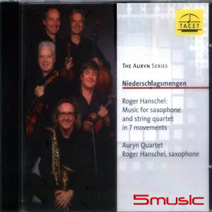 為薩克斯風與弦樂四重奏所寫的七段音樂