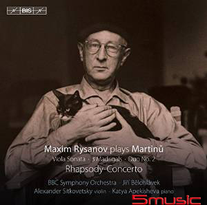 馬替努：中提琴奏鳴曲、狂想協奏曲、二重奏