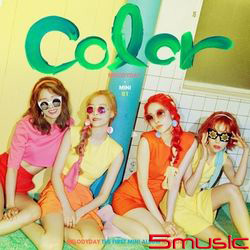 第一張迷你專輯「Color」(韓國進口版)