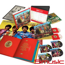 比伯軍曹寂寞芳心俱樂部50周年發行紀念豪華限量套裝-2017全新錄音4CD/Blu-Ray/DVD