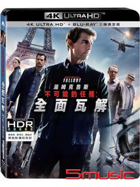 不可能的任務：全面瓦解-(UHD+BD 三碟限定版)