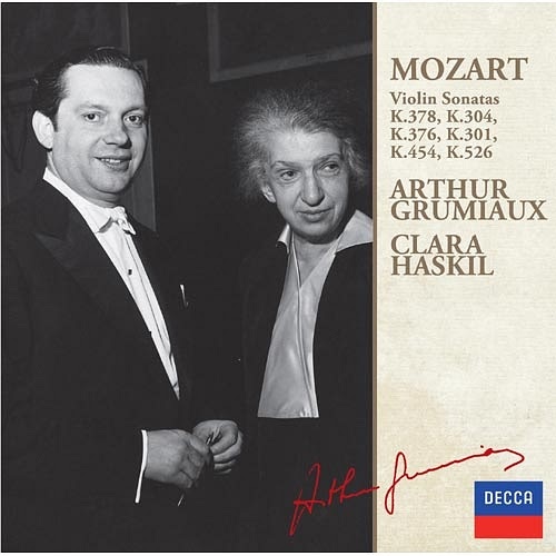 莫札特：小提琴奏鳴曲 K378、304、376、301、454、526