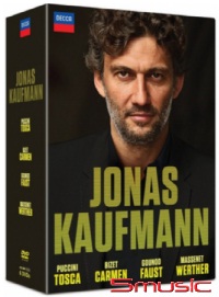 考夫曼 演唱 四大名劇( 普契尼：托斯卡、比才：卡門、古諾：浮士德、馬斯奈：維特)(6DVD)