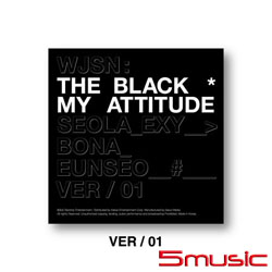 第一張單曲「MY ATTITUDE」(韓國進口官網1版)