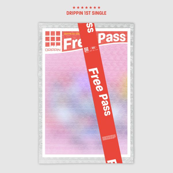 第一張單曲「Free Pass」(韓國進口B版)
