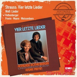理查‧史特勞斯：四首最後的歌與管弦樂歌曲集 ＆ 沃爾夫：《義大利歌曲(ELECTROLA 珍藏系列)