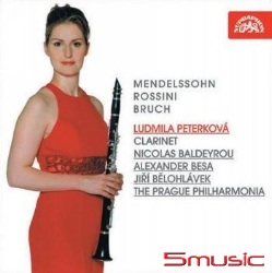 孟德爾頌、羅西尼 ＆ 布魯赫：給單簧管與管弦樂團的作品
