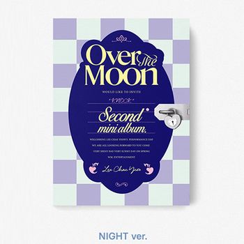 (NIGHT版)第二張迷你專輯「Over The Moon」(韓國進口版)