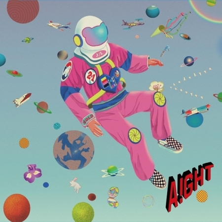 第一張單曲「AIGHT」(韓國進口版)