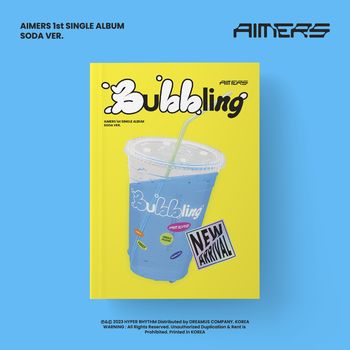(SODA版)第一張單曲「Bubbling」(韓國進口版)