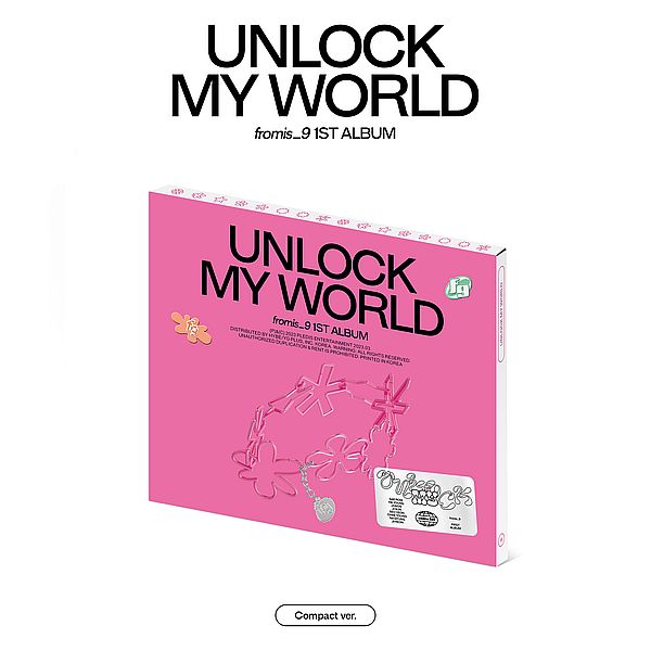 (隨機版)第一張正規專輯「Unlock My World(Compact ver.)」(韓國進口版)