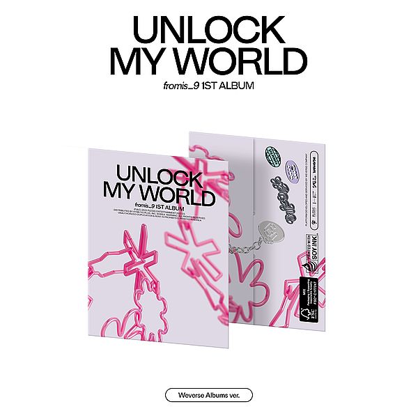 第一張正規專輯「Unlock My World(Weverse Albums ver.)」