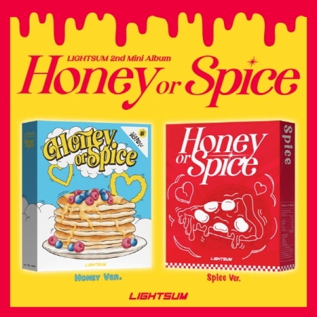 (HONEY版)第二張迷你專輯「Honey or Spice」(韓國進口版)