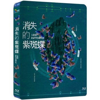 消失的紫斑蝶-(藍光)