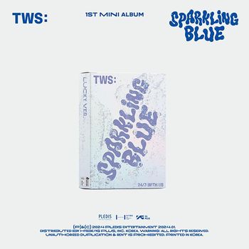 (Lucky版)第一張迷你專輯「Sparkling Blue」(韓國進口版)