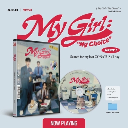 (1版)第六張迷你專輯「My Girl : My Choice」(韓國進口版)
