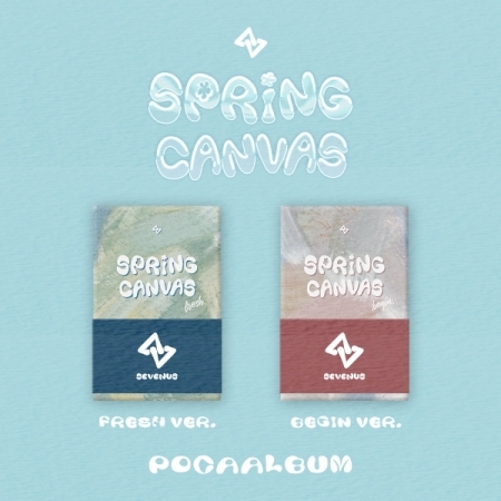 (B版/BEGIN)第一張迷你專輯「SPRING CANVAS(POCAALBUM)」(韓國進口版)