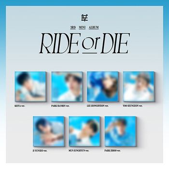 (七版合購版)第三張迷你專輯「RIDE or DIE(Digipack VER.)」(韓國進口版)
