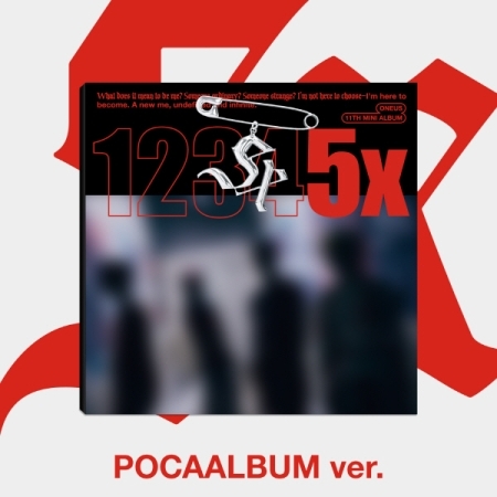 第十一張迷你專輯「5x(POCAALBUM ver.)」(韓國進口版)