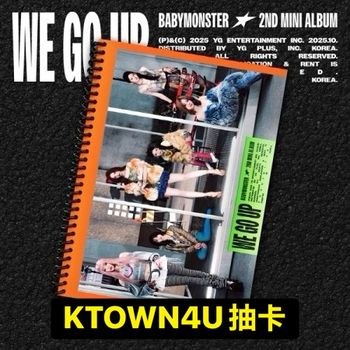 (KTOWN4U抽卡/GO版)第二張迷你專輯「WE GO UP」(韓國進口版)