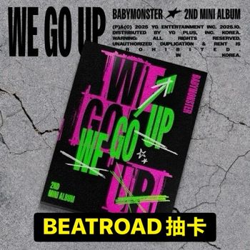 (BEATROAD抽卡/UP版)第二張迷你專輯「WE GO UP」(韓國進口版)