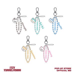 [TUNNEL VISION]-(CHAERYEONG)TWINZY串珠掛繩鑰匙圈(韓國進口)