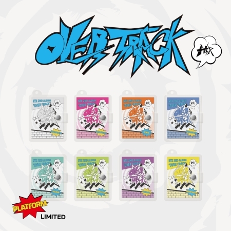 (隨機版)第二張正規專輯「OVER TRACK(BINDER KEYRING Ver.)」