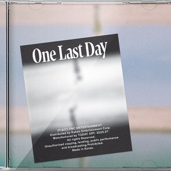 (2版)第三張迷你專輯「One Last Day(JEWEL CASE Ver.)」(韓國進口
