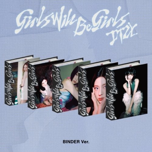 (五版合購版)「Girls Will Be Girls(Binder Ver.)」(韓國進口版)