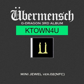 (Ktown4u/2版/黃色)第三張正規專輯「Ubermensch(MINI JEWEL ver.)