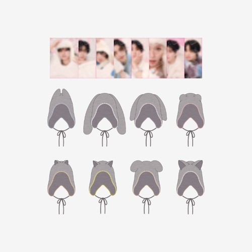 [SKZ 5`CLOCK]-毛帽(韓國進口)