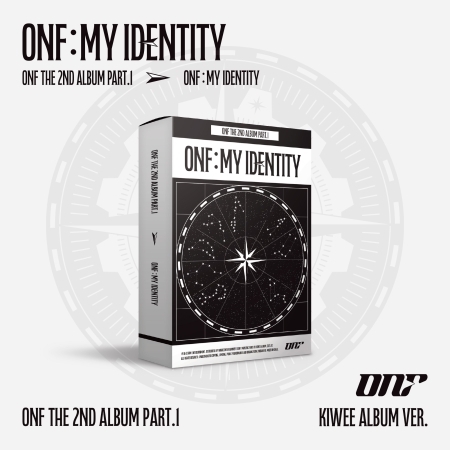 第二張正規專輯Part.1「ONF:MY IDENTITY(kiwee ALBUM)」(韓國進口版)