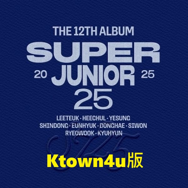 (Ktown4u/隨機版)第十二張正規專輯「SUPER JUNIOR25(PHOTOBOOK
