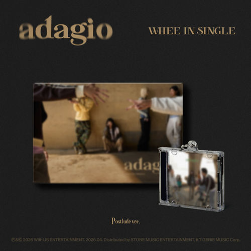 單曲「adagio(Postlude ver.)」(韓國進口版)