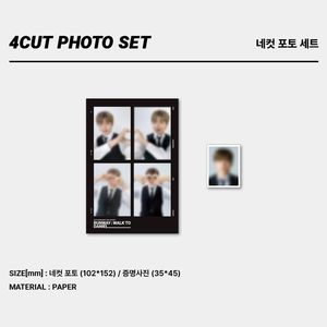 [RUNWAY : WALK TO DANIEL]-四格相片組(韓國進口)