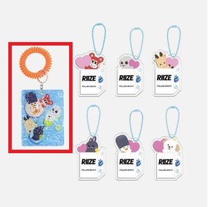 [BOSS RIIZE]-(團體版)壓克力鑰匙圈(韓國進口)