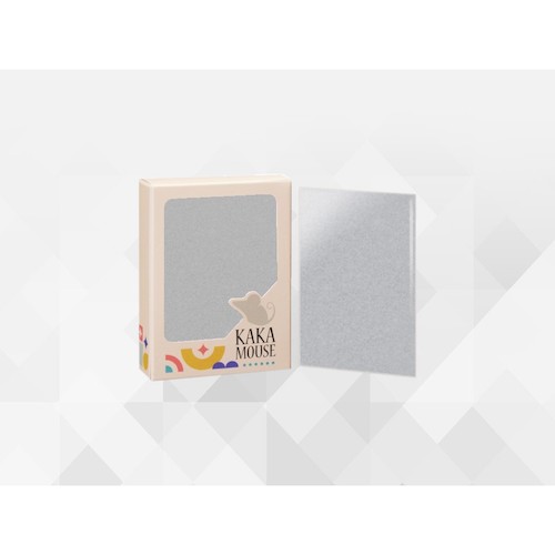 鼠卡卡 磨砂卡套(銀) 66*91mm