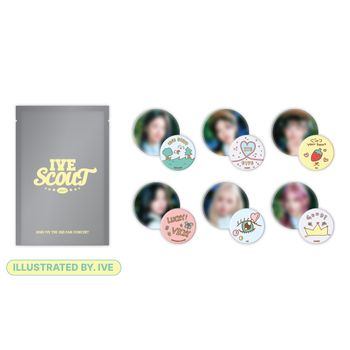 [IVE SCOUT]-隨機別針組(韓國進口)