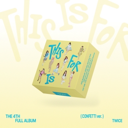 第四張正規專輯「THIS IS FOR(CONFETTI ver.)」(韓國進口版)
