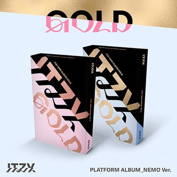 (2版/藍色)專輯「GOLD(PLATFORM_NEMO VER.)」(韓國進口版)