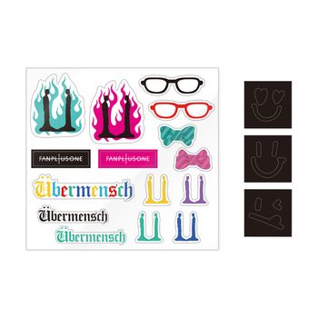 [WORLD TOUR IN KOREA]-手燈裝飾貼紙組(韓國進口)