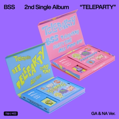 (官網/兩版合購版)第二張單曲「TELEPARTY」(韓國進口版)