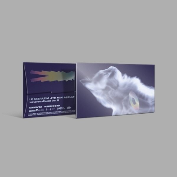 (2版)第四張迷你專輯「CRAZY(weverse albums ver.)」(韓國進口版)