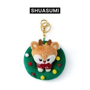 [HOLIDAY with MINITEEN]-(SHUASUMI)裝飾鑰匙圈(韓國進口)