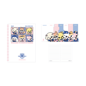 [WELCOME TO MINIVE SCHOOL]-筆記本(韓國進口)