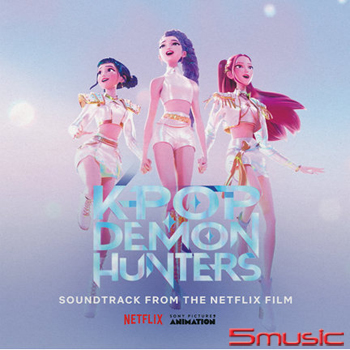 KPOP 獵魔女團- 動畫電影原聲帶(紫色彩膠)(實體通路限定販售)