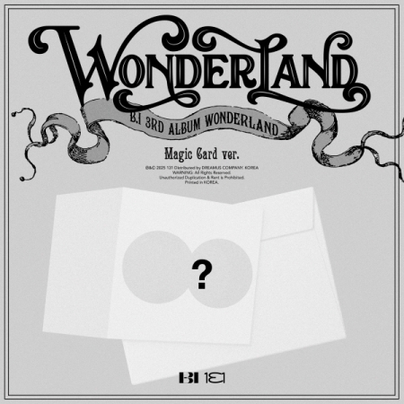 第三張正規專輯「WONDERLAND(Magic card Ver.)」(韓國進口版)